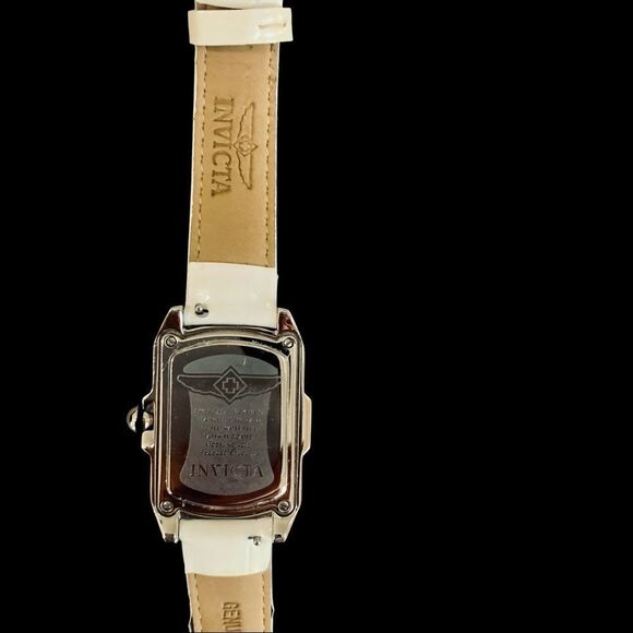 Invicta Lupah Interchangable Bands Special Edition Swiss Mother of Pearl Red Blk - Picture 6 of 8